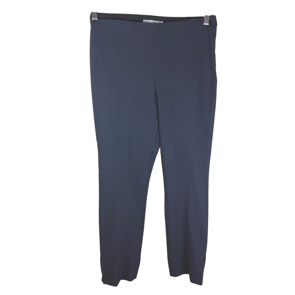 Vince Women's Black Nylon Blend Pull On Career Pants Size Medium - Picture 1 of 8